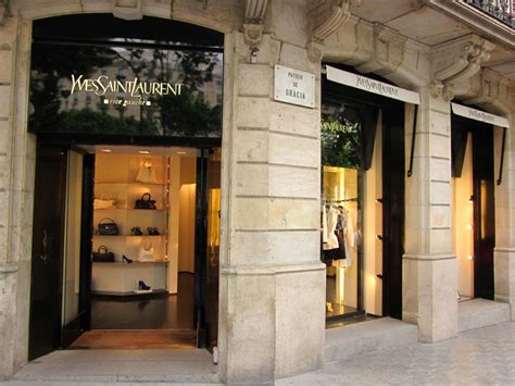 ysl store barcelona|Yves Saint Laurent Shops in Barcelona .